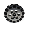 EasyMech 152mm Double Aluminium Omni Wheel Basic (Bush Type Roller)