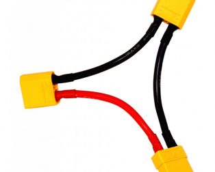 SafeConnect XT60 Harness for 2 Packs in Series (1pc)