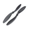 Orange HD Propellers 1045(10X4.5) ABS DJI Black 1CW+1CCW-1pair