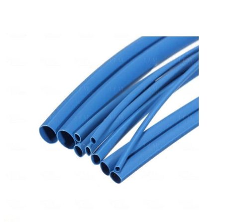 Heat Shrink Sleeve 2mm Blue 3metre Industrial Grade WOER (HST)