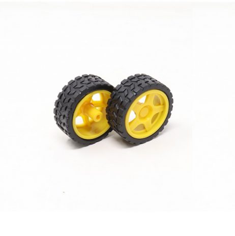 BO Wheel 65mm Dia. x 26mm Width -2Pcs.