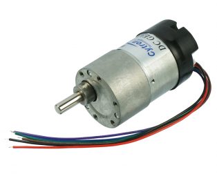 SPG30E-200K DC Geared Motor with Encoder 22.5RPM 70N.cm 12V