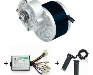 MY1016Z3 350W (GB)+ Motor Controller + Twist Throttle + Brake, DIY Electric Bicycle Kit