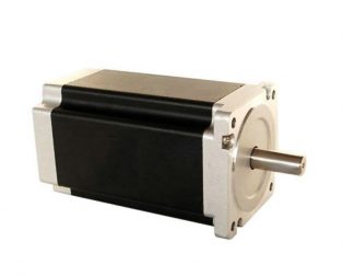 JK57HS112-3004-03 NEMA23 30.61 kg-cm Hybrid Bipolar Stepper Motor - D-Type Shaft