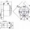 24v 350w gear motor