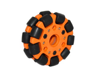 EasyMech Orange 100mm Double Glass Fiber Omni Wheel