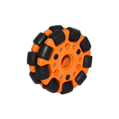 EasyMech Orange 100mm Double Glass Fiber Omni Wheel