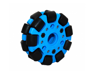 EasyMech Blue 100mm Double Glass Fiber Omni Wheel