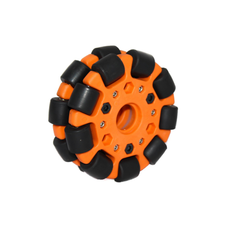 EasyMech Orange 100mm Double Glass Fiber Omni Wheel