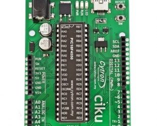 CIKU PIC PIC18F4550 based Arduino form factor starter kit