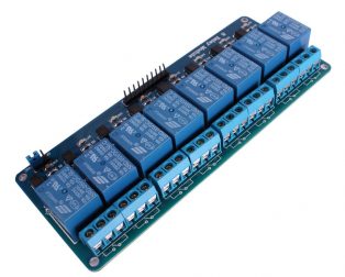 8 Channel Isolated 5V 10A Relay