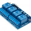 4 Channel Isolated 5V 10A Relay Module Opto-coupler