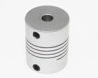 Aluminum Flexible Shaft Coupling 5mm x 5mm