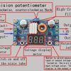 XL4015 5A Step Down Adjustable Power Supply with LED Voltmeter