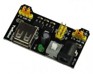 3.3V/5V MB102 Breadboard Power Supply Module