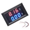 0.28" 5 Wires Red Led Digital Dual DC 100V 100A Voltmeter Ammeter