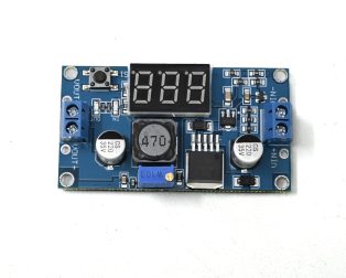 LM2596 2A Buck Step-down Power Converter Module DC 4 ~ 40 to 1.3-37V LED Voltmeter