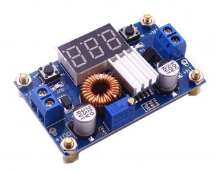 XL4015 5A Step Down Adjustable Power Supply with LED Voltmeter