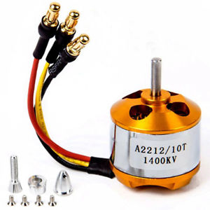 A2212/10T/13T 1400KV Brushless Motor With Soldered Connector