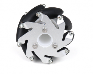 60mm Aluminum Lego Compatible Mecanum Wheels (Bush Type)-Left