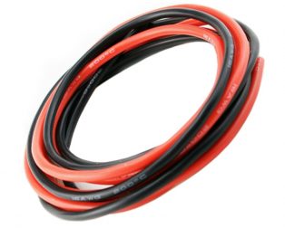 High Quality 18AWG Silicone Wire 3m (Black) + 3m (Red)