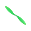 Orange HD Propellers 1038(10X3.8) ABS Green 1CW+1CCW-1pair