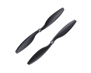 Orange HD Propellers 1045(10X4.5) ABS DJI Black 1CW+1CCW-1pair