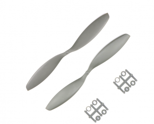 Orange HD Propellers 1447(14X4.7) Glass Fiber Nylon Gray 1CW+1CCW-1pair