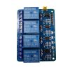 4 Road/Channel Relay Module (with light coupling) 12V