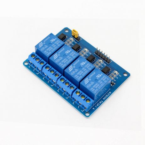 24V 4-Channel Relay Module (with Light Coupling)