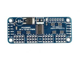 16-Channel 12-bit PWM/Servo Driver – I2C interface – PCA9685