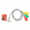 Heart Rate Monitor Kit with AD8232 ECG sensor module - Good Quality (Robu.in)