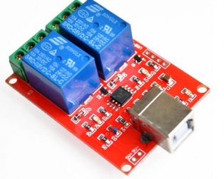 5V 2 channel USB PC Intelligent Control Relay Module