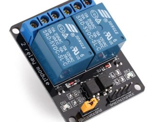 5V Dual Channel Relay Module with Optocoupler