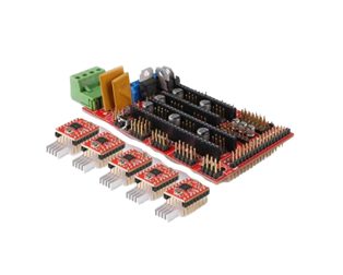 RAMPS 1.4 3D PRINTER CONTROLLER+5Pcs 4988 Driver With Heat Sink Kit