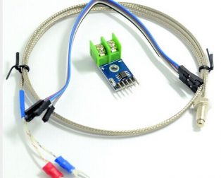 MAX6675 Module + K Type Thermocouple Sensor Measure 1024°C Temperature