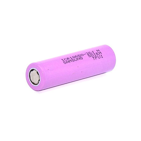 Samsung ICR18650-26JM 3.6V 2600mAh 2C Li-ion Battery