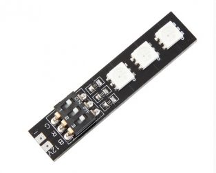 RGB 5050 12V LED Board 7 Colors with DIP Switch (Robu.in)