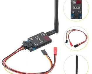 TS835 FPV 5.8G 600MW 48CH (2-6S) Wireless AV Transmitter