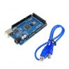 Atmega16U2 Mega 2560 R3 Improved Version CH340G + Cable for Arduino Mega 2560 + transparent acrylic case for Arduino Mega 2560