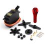 TowerPro MG995 Plastic Gear Servo Motor with CNC Aluminum Steering Servo Horn Arm