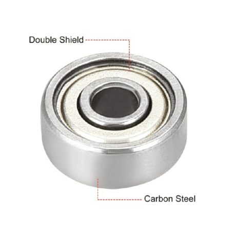 Radial Ball Bearing 624ZZ for 3D Printer/ Robot - 4Pcs