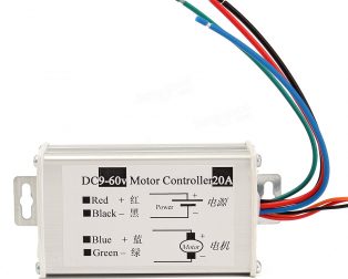 20A PWM DC Motor Speed Regulator Module (9V, 12V, 24V, 36V, 48V, 60V)