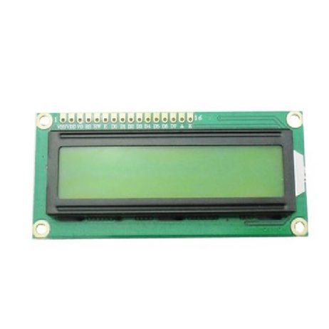 LCD1602 Parallel LCD Display Yellow Backlight