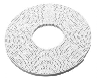 10M GT2 Width 6mm White Open Timing Belt For 3D Printer