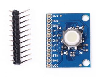 ICSH044A ICSTATION Blackberry Trackball Breakout Board 360 Degree Trajectory Ball Module Hall Effect Sensor (Robu.in)