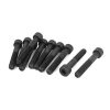 EasyMech Set of M4 X 10 MM Socket Head Cap (Allen) Bolt and Nut-12 pcs.