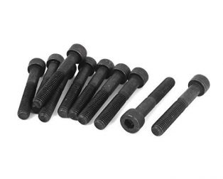 EasyMech Set of M4 X 10 MM Socket Head Cap (Allen) Bolt and Nut-12 pcs.