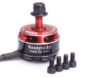 GT2205 2300KV Brushless DC Motor – Black Cap (CW Motor Rotation) - ROBU