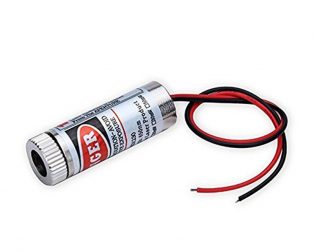 MXD1230 6mm 650nm 5mW Red Cross Line Laser Module